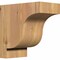 Ekena Millwork Newport Smooth Corbel, Western Red Cedar, 5 1/2"W x 10"D x 10"H COR06X10X10NEW00SWR - alternate 1